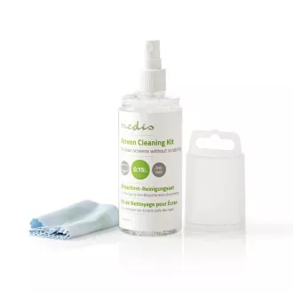 Nedis CLSN100TP - Bildschirmreinigungsset | TV | Smartphone | Tablet | 150 ml