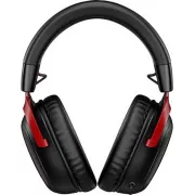 HP HyperX Cloud III Drahtloses Gaming-Headset (Schwarz-Rot)