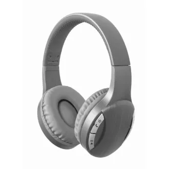 Gembird Kopfhörer BTHS-01, Mikrofon, Bluetooth, silber