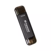 Transcend ESD310C 512GB, Externe SSD, USB 10Gbps, Typ C/A