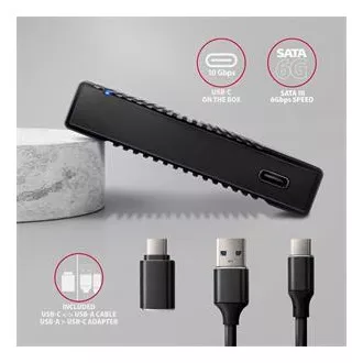 AXAGON EE25-GTR, USB-C 10Gbps - SATA 6G 2.5