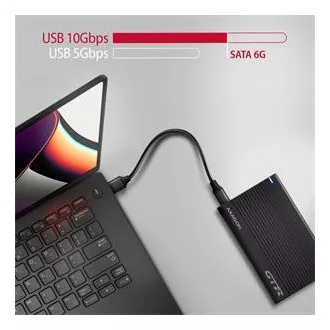 AXAGON EE25-GTR, USB-C 10Gbps - SATA 6G 2.5