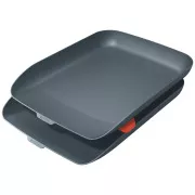 LEITZ Dokumentenhalter mit Organizer Cosy Set 2 Stück Samt grau