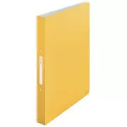 LEITZ Ringbinder Cosy PP 2RR, Doppelring, warmes Gelb