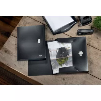 LEITZ Ökologische Dokumentenbox RECYCLE, PP, schwarz