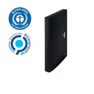 LEITZ Ökologische Dokumentenbox RECYCLE, PP, schwarz