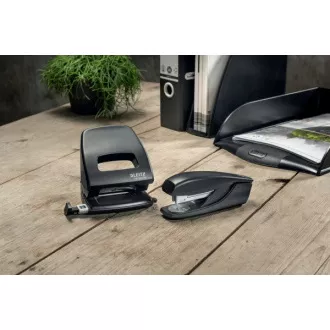 LEITZ Ökologischer Locher NeXXt RECYCLE, 30 Blatt, schwarz LEITZ Ökologischer Locher NeXXt RECYCLE, 30 Blatt, schwarz