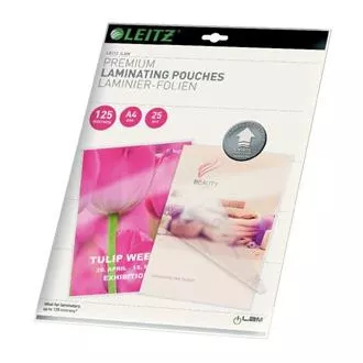 LEITZ Laminiertaschen A4 mit Routing-Technologie, 125 mic, 100 Stück