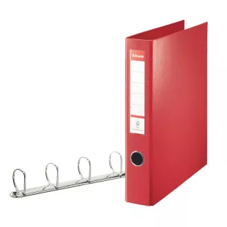 Esselte Kunststoff-Ringbuch VIVIDA, 4DR/40mm, Rücken 60 mm, rot