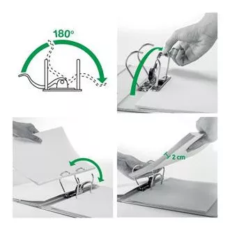 LEITZ Mobile Binder 180° Active WOW, 75 mm, schwarz