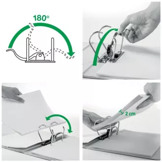 LEITZ Mobile Binder 180° Active WOW, 50 mm, gelb