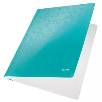 LEITZ Binder mit Binder WOW, A4, eisblau