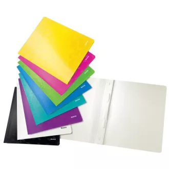 LEITZ Binder mit Binder WOW, A4, eisblau