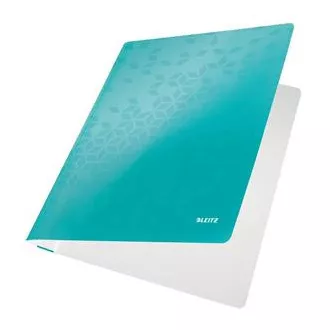 LEITZ Binder mit Binder WOW, A4, eisblau