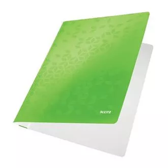 LEITZ Binder mit Binder WOW, A4, grün