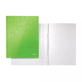 LEITZ Binder mit Binder WOW, A4, grün