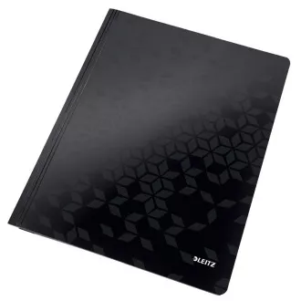 LEITZ Binder mit Binder WOW, A4, schwarz