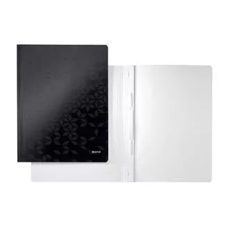 LEITZ Binder mit Binder WOW, A4, schwarz