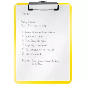 LEITZ Schreibblock WOW, A4, gelb
