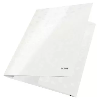 LEITZ Dreifach-WOW-Mappen, A4, perlweiß