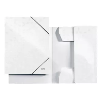 LEITZ Dreifach-WOW-Mappen, A4, perlweiß