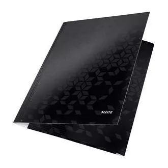 LEITZ Dreifach-WOW-Mappen, A4, schwarz