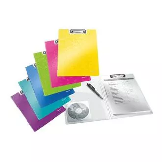 LEITZ Schreibblock mit Umschlag WOW, A4, gelb
