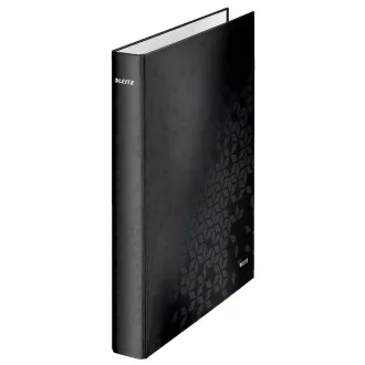 LEITZ Ringbuch WOW, A4 , 2DR/25mm, schwarz