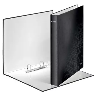 LEITZ Ringbuch WOW, A4 , 2DR/25mm, schwarz