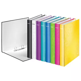LEITZ Ringbuch WOW, A4 , 2DR/25mm, schwarz