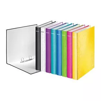 LEITZ Ringbuch WOW, A4 , 2DR/25mm, schwarz
