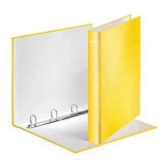 LEITZ Ringbuch WOW, A4 , 4DR/25mm, gelb