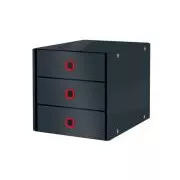 LEITZ Click&Store Schubladenbox COSY, 3 Schubladen, Samtgrau