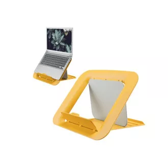 LEITZ Verstellbarer Laptop-Ständer ERGO Cosy, warmes Gelb LEITZ Verstellbarer Laptop-Ständer ERGO Cosy, warmes Gelb