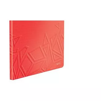 LEITZ Katalogbuch UrbanChic, PP, A4, 20 Fächer, rot