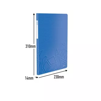 LEITZ Katalogbuch UrbanChic, PP, A4, 20 Fächer, blau
