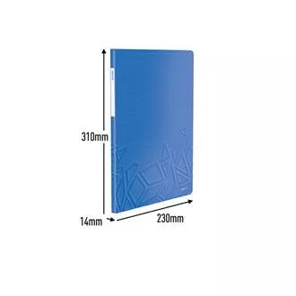 LEITZ Katalogbuch UrbanChic, PP, A4, 20 Fächer, blau
