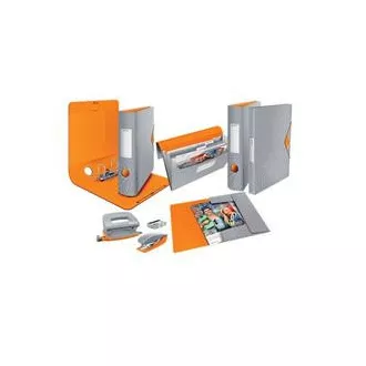 LEITZ UrbanChic Mini-Hefter und Locher-Set, dunkelgrau LEITZ UrbanChic Mini-Hefter und Locher-Set, dunkelgrau