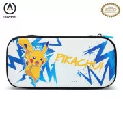 PowerA Slim Case für Nintendo Switch - OLED Modell, Nintendo Switch oder Nintendo Switch Lite - Pikachu Hochspannung