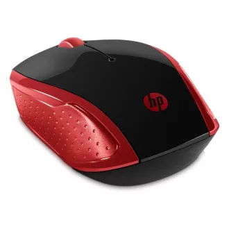 HP Maus 200 kabellos rot