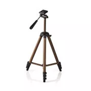 Nedis TPOD2100BZ - Stativ | Maximale Tragfähigkeit: 2,0 kg | Minimale Arbeitshöhe: 40,5 cm | Maximale Arbeitshöhe: 128,0 cm | P