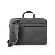 Nedis NBBG17150BK - Laptoptasche | Trageriemen | 8 Fächer| 17-18"