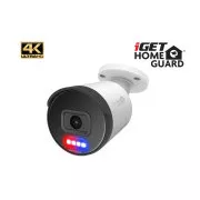 iGET HOMEGUARD HGNHK938CAM - IP PoE-Kamera mit 4K-Auflösung, Zwei-Wege-Audio, LED-Licht