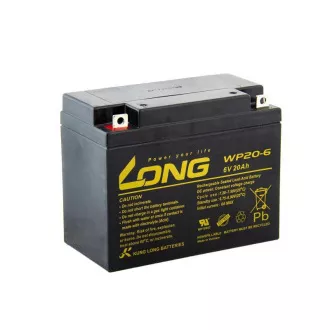 Avacom Langer 6V 20Ah Bleiakku F3 (WP20-6)