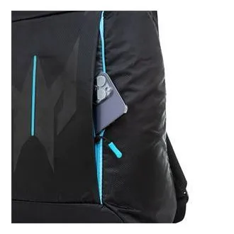 Predator Urban Backpack 18" (PBG510); schwarzer Rucksack mit blauen Akzenten, wasserabweisendes und abriebfestes Material, für 18", 27 l, 0,6 kg Predator Urban Backpack 18" (PBG510); schwarzer Rucksack mit blauen Akzenten, wasserabweisendes und abriebfestes Material, für 18", 27 l, 0,6 kg