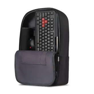 Acer Nitro Quest Rucksack 18", schwarz, wasserabweisend, gepolsterter Rücken, 16 l, 0,46 kg, Polyester (NBG410) Acer Nitro Quest Rucksack 18", schwarz, wasserabweisend, gepolsterter Rücken, 16 l, 0,46 kg, Polyester (NBG410)