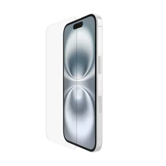 Belkin SCREENFORCE™ Invisiglass Anti-Mikrobielles Schutzglas für iPhone 16 / 15 / 14 Pro