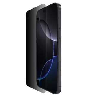 Belkin SCREENFORCE™ Invisiglass Privacy Anti-Microbial schützendes Privatglas für iPhone 16 Pro Max