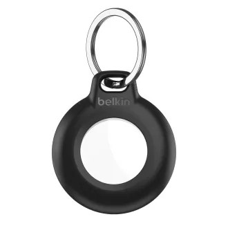 Belkin Secure AirTag Tasche mit wasserdichtem Schlüsselring - Schwarz Belkin Secure AirTag Tasche mit wasserdichtem Schlüsselring - Schwarz