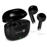 CONNECT IT True Wireless SonicBass In-Ear-Kopfhörer mit Mikrofon, SCHWARZ